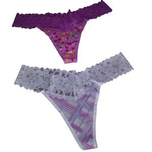 Cotton thong panties pack of 2 Size XL